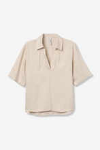 Cargar imagen en el visor de la galería, BLUSA AMORA BEIGE