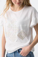Cargar imagen en el visor de la galería, CAMISETA NOEMIA BLANCA