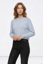 Cargar imagen en el visor de la galería, JERSEY MANGO AZUL BEBÉ