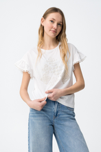 Cargar imagen en el visor de la galería, CAMISETA NOEMIA BLANCA
