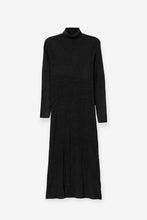 Cargar imagen en el visor de la galería, VESTIDO CHRISTINA NEGRO