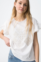 Cargar imagen en el visor de la galería, CAMISETA NOEMIA BLANCA