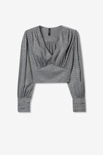 Cargar imagen en el visor de la galería, BLUSA BIANCA GRIS