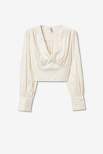 Cargar imagen en el visor de la galería, BLUSA BIANCA BEIGE