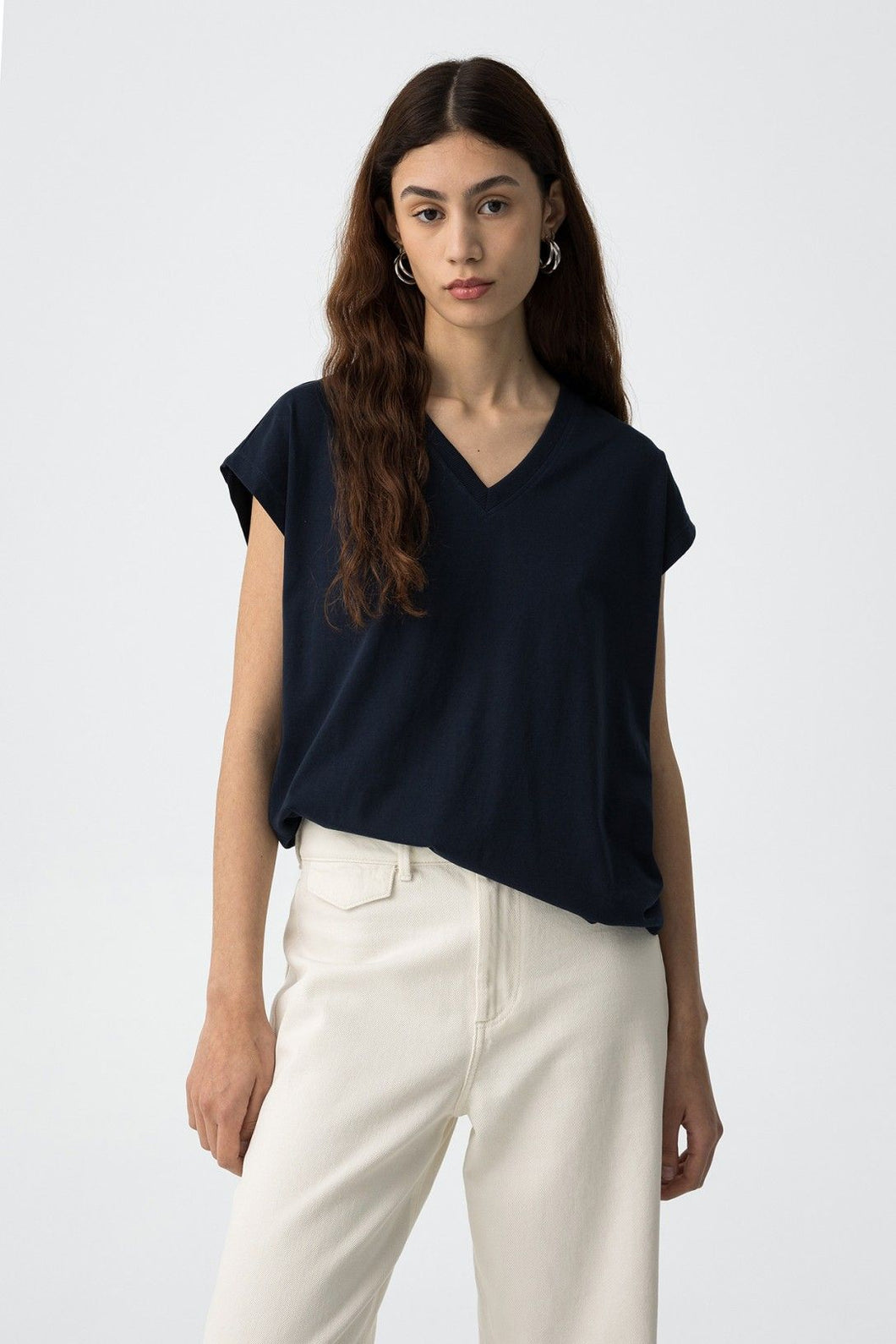 CAMISETA CHARLIZE AZUL MARINO