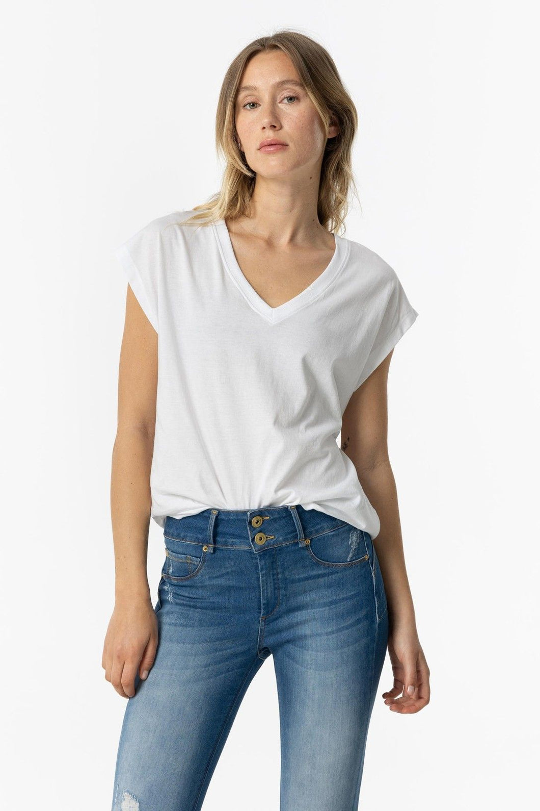 CAMISETA CHARLIZE BLANCO