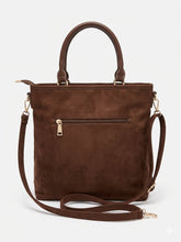 Cargar imagen en el visor de la galería, BOLSO FLECOS CHOCOLATE