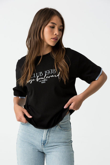 CAMISETA DOLCE NEGRO