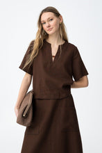 Cargar imagen en el visor de la galería, BLUSA SAHARA CHOCOLATE