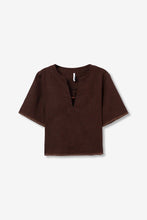 Cargar imagen en el visor de la galería, BLUSA SAHARA CHOCOLATE