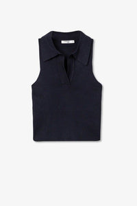 TOP GONTINA AZUL