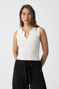 TOP GONTINA BLANCO