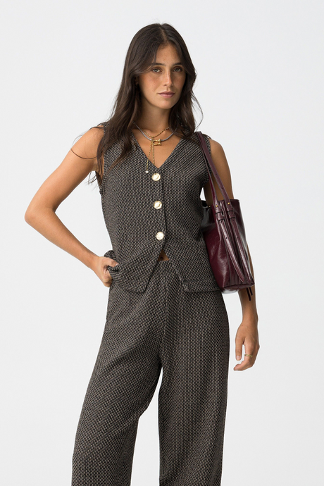 CHALECO KENDAL CHOCOLATE