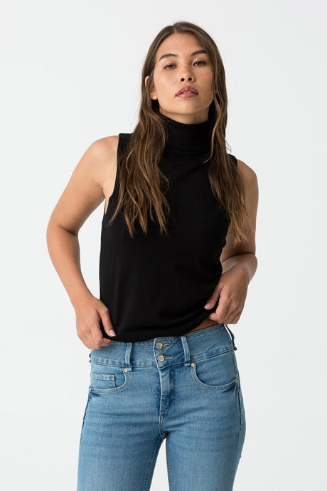 TOP CECÍLIA NEGRO