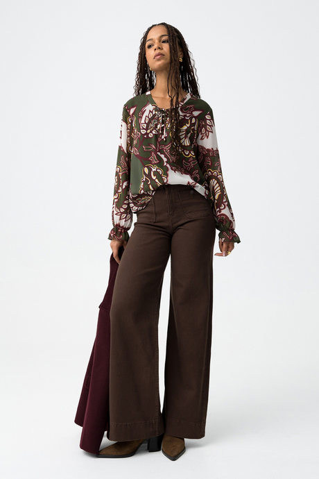 JEANS SARAH CHOCOLATE