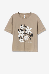 CAMISETA JUNGLE BEIGE