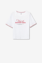 Cargar imagen en el visor de la galería, CAMISETA DOLCE BLANCO