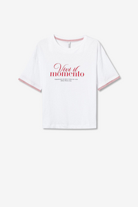 CAMISETA DOLCE BLANCO