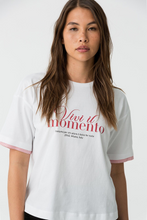 Cargar imagen en el visor de la galería, CAMISETA DOLCE BLANCO