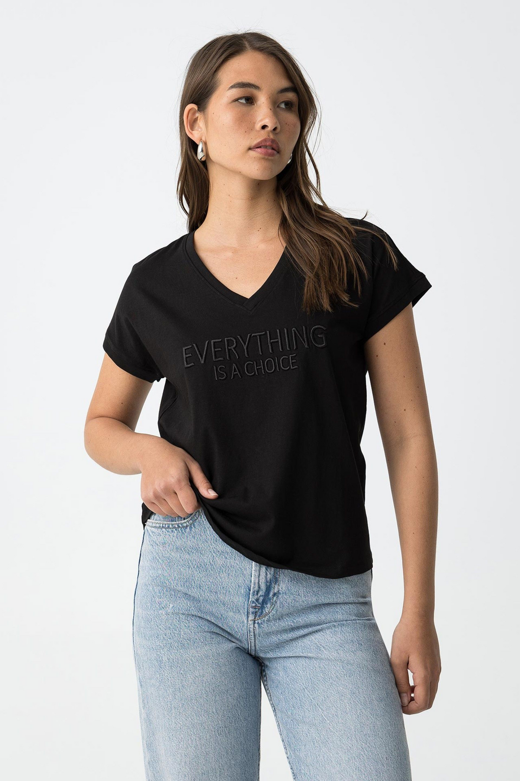 CAMISETA SYRA NEGRA