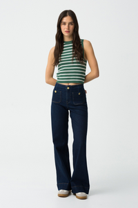 JEANS SARAH OSCURO
