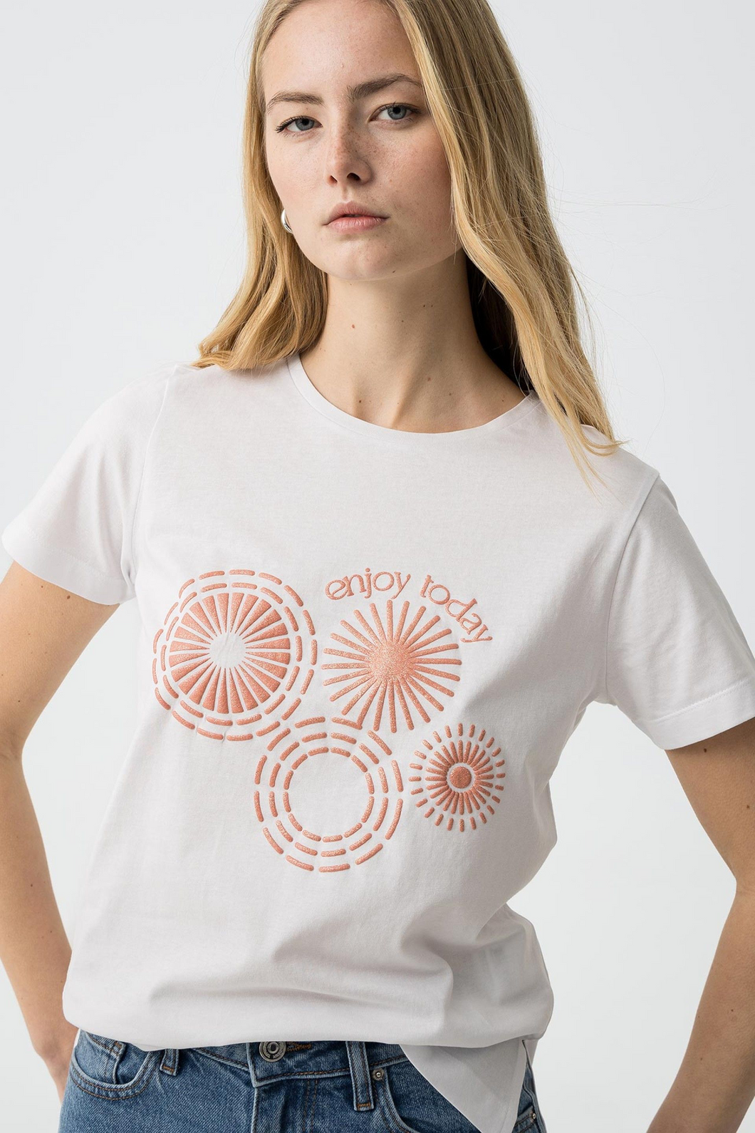 CAMISETA BRANDY BLANCO