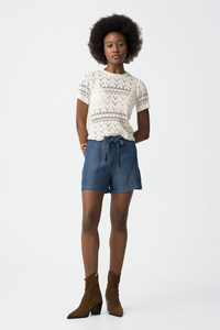 SHORT FRANCES AZUL
