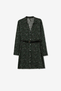 VESTIDO LEOPARD VERDE