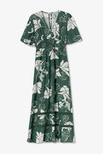 Cargar imagen en el visor de la galería, VESTIDO MAGNOLIA VERDE
