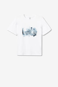 CAMISETA MAIZENA BLANCO