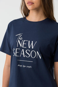 CAMISETA MAIZENA AZUL