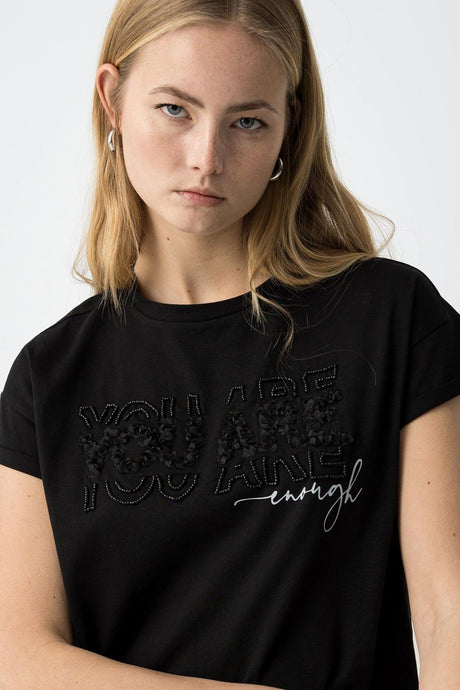 CAMISETA MOLLY NEGRA